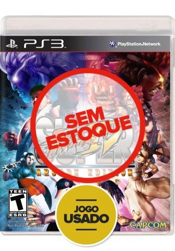 Super Street Fighter IV Arcade Edition (seminovo) - PS3