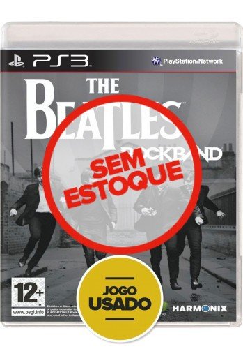 RockBand The Beatles (seminovo) - PS3