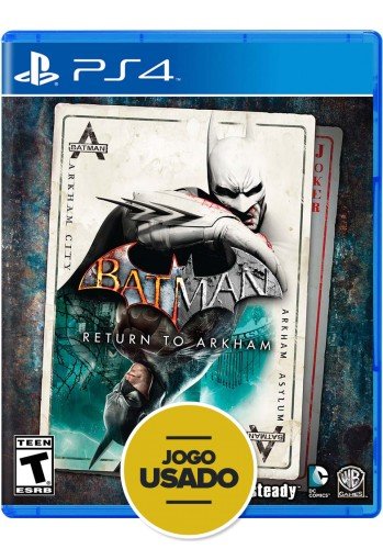 Batman Return to Arkham - PS4 (Usado)