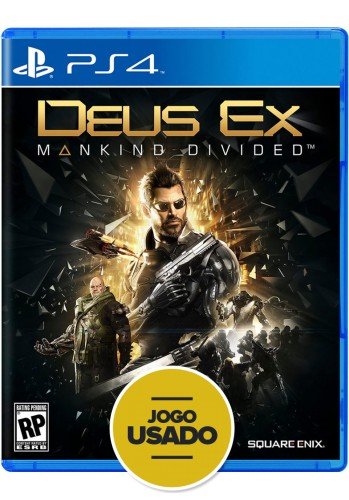 Deus Ex - Mankind Divided - PS4 (Usado)