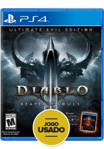 Diablo 3: Ultimate Evil Edition - PS4 ( Usado )