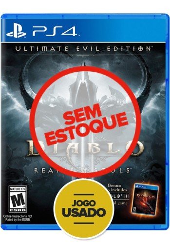 Diablo 3: Ultimate Evil Edition - PS4 ( Usado )