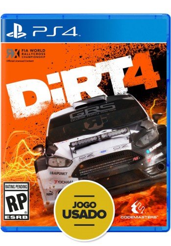 Dirt 4 - PS4 ( Usado )
