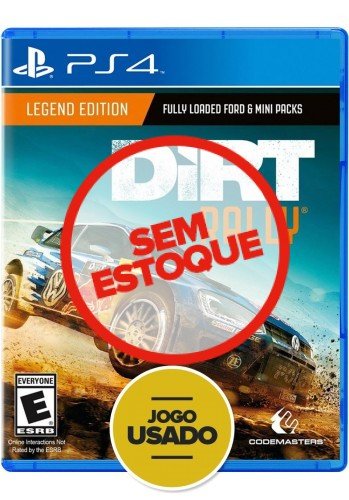 Dirt Rally - PS4 ( Usado )