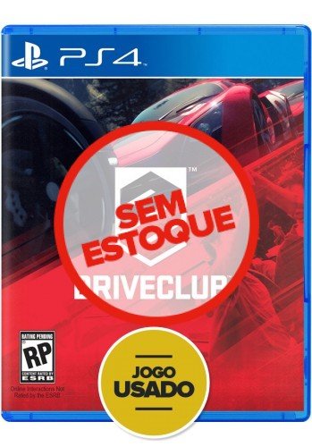 Driveclub (seminovo) - PS4