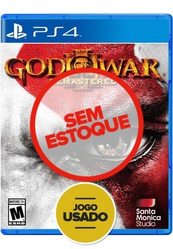 God Of War III - Remasterizado - PS4 ( Usado )