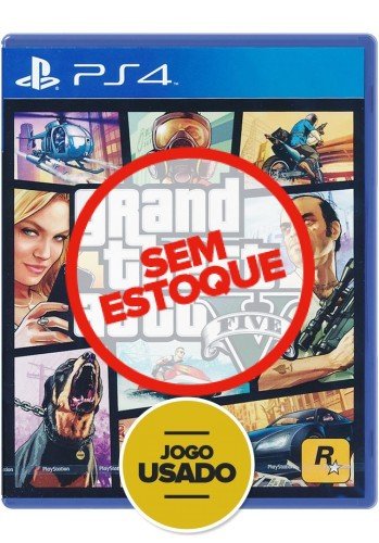 GTA V: Grand Theft Auto - PS4 ( Usado )