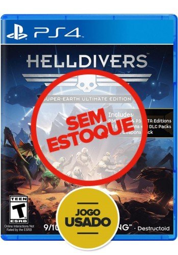 Helldivers - PS4 ( Usado )