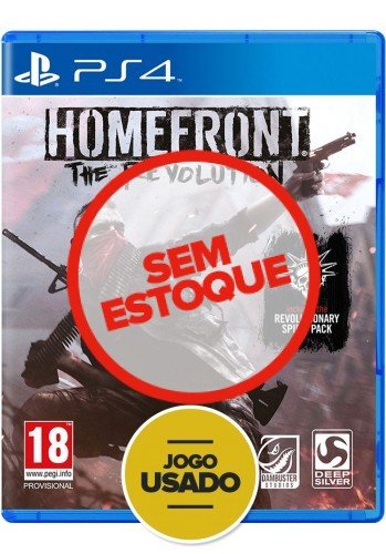 Homefront: The Revolution - PS4 (Usado)