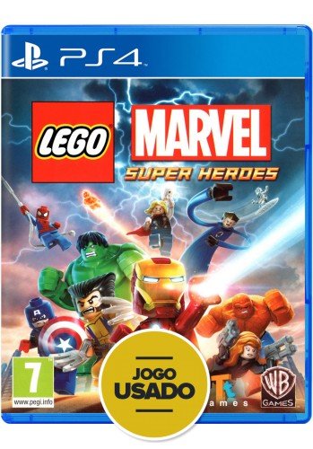 Lego Marvel Super Heroes (seminovo) - PS4