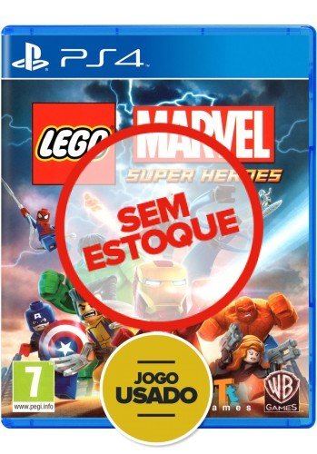 Lego Marvel Super Heroes (seminovo) - PS4