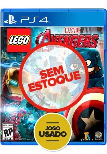 Lego Marvel Vingadores - PS4 ( Usado )