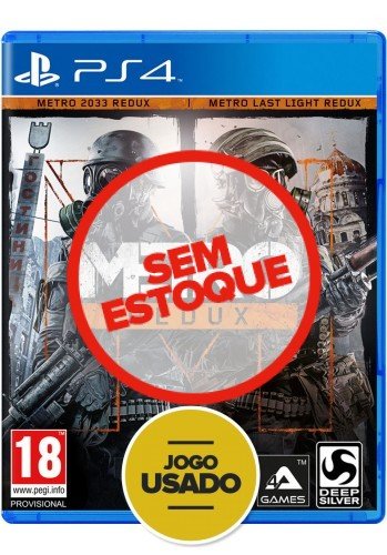 Metro Redux - PS4 (Usado)