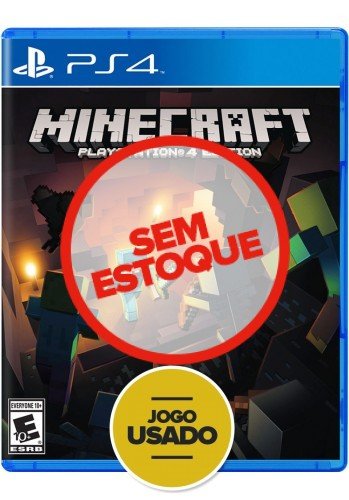 Minecraft Playstation 4 Editon - PS4 ( Usado )