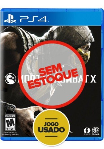 Mortal Kombat X - PS4 ( Usado )
