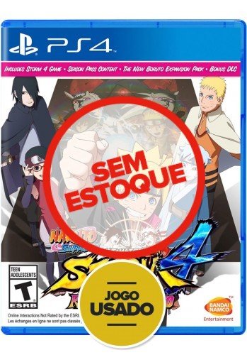 Naruto Shippuden: Ultimate Ninja Storm 4 Road to Boruto - PS4 (Usado)