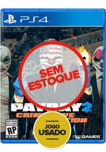 Payday 2 - Crimewave Edition - PS4 (Usado)