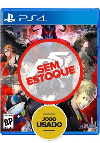 Persona 5 - PS4 ( Usado )