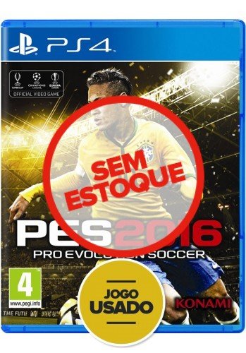 PES 2016: Pro Evolution Soccer - PS4 ( Usado )