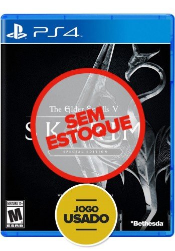 Skyrim: The Elder Scrolls V - PS4 (seminovo)