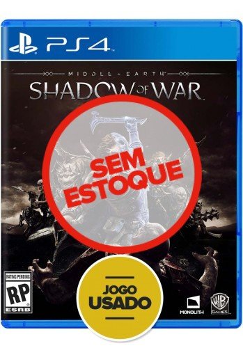 Terra-Média: Sombras da Guerra - PS4 (Usado)