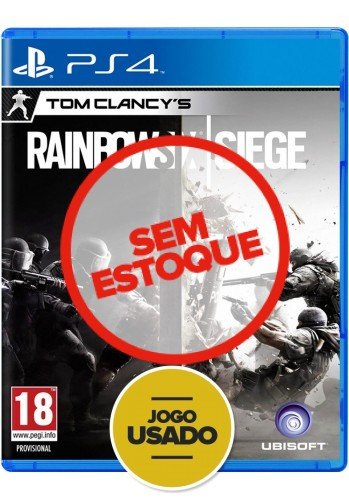 Tom Clancy's Rainbow Six Siege - PS4 (Usado)