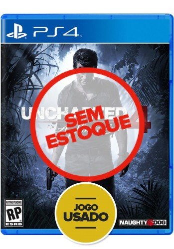 Uncharted 4: A Thief's End - PS4 ( Usado )