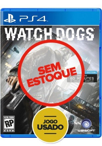 Watch Dogs (seminovo) - PS4
