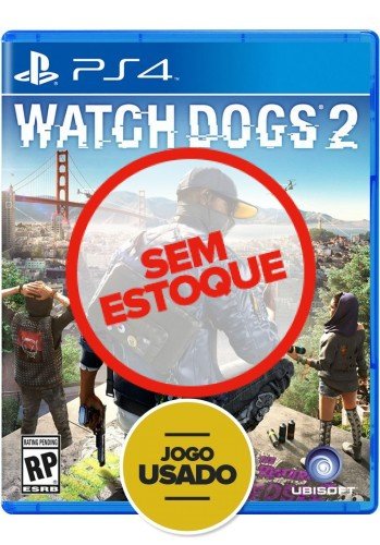 Watch Dogs 2 - PS4 ( Usado )