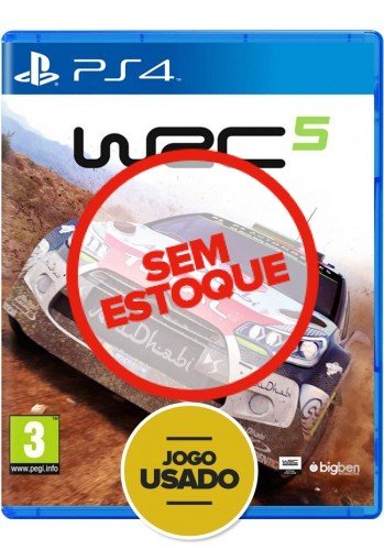 WRC 5 - PS4 (Usado)