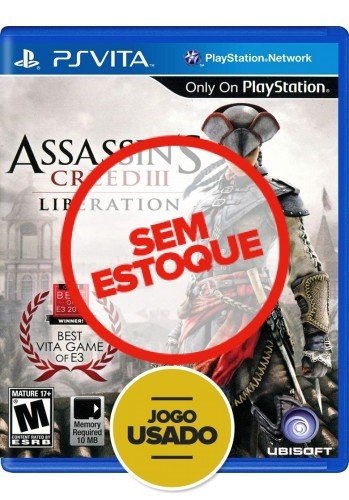 Assassin's Creed III: Liberation (seminovo) - PS VITA