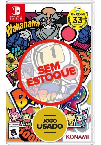 Super Bomberman R - Switch (Usado)