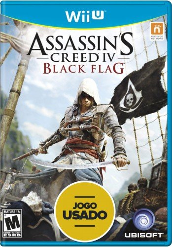 Assassins Creed 4: Black Flag - WiiU ( Usado )