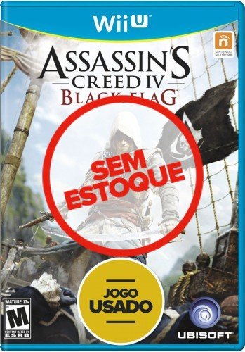 Assassins Creed 4: Black Flag - WiiU ( Usado )