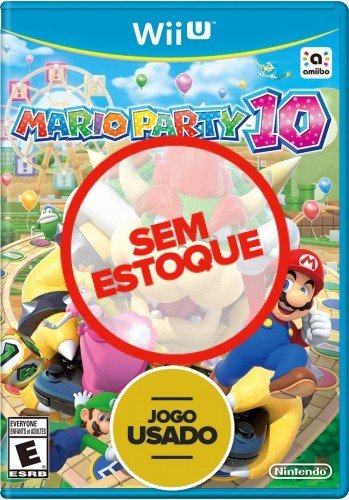 Mario Party 10 - WiiU ( Usado )