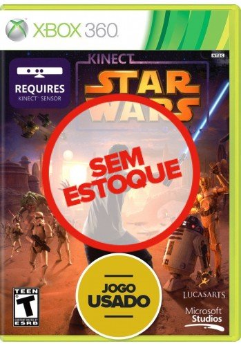 Kinect Star Wars (seminovo) - Xbox 360