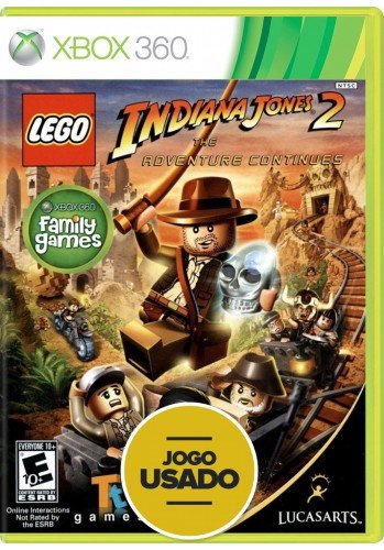 Lego Indiana Jones 2: The Adventure Continues (seminovo) - Xbox 360