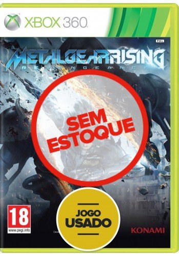 Metal Gear Rising: Revengeance (seminovo) - Xbox 360