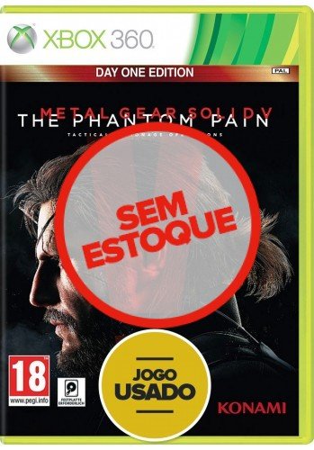 Metal Gear Solid V: The Phantom Pain (seminovo) - Xbox 360