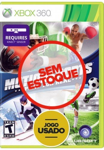 Motion Sports Kinect (seminovo) - Xbox 360