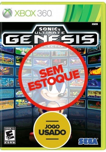 Jogo Sonic Ultimate Genesis Xbox 360 Original Envio Rápido!!