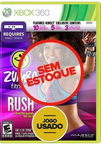 Zumba Fitness Rush (seminovo) - Xbox 360