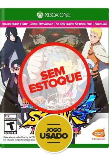 Naruto Shippuden: Ultimate Ninja Storm 4 - Road To Boruto - Xbox One (Usado)