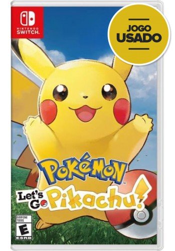 Pokemon Lets go pikachu - Switch (Usado)
