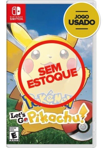Pokemon Lets go pikachu - Switch (Usado)