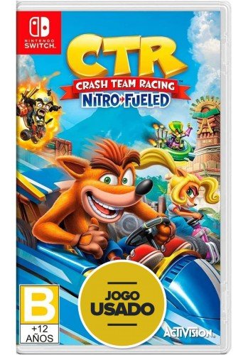 Crash Team Racing Nitro-Fueled - Switch (Usado)