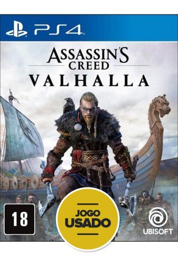 Assassins Creed Valhalla - PS4 (Usado)