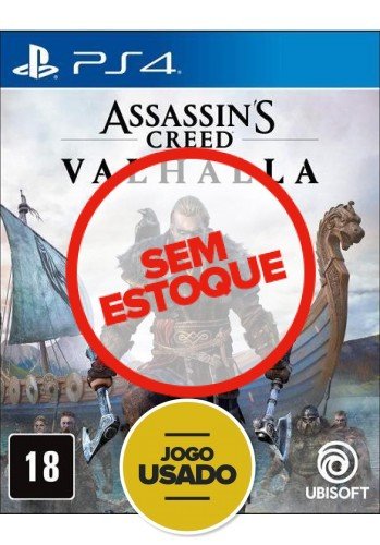 Assassins Creed Valhalla - PS4 (Usado)