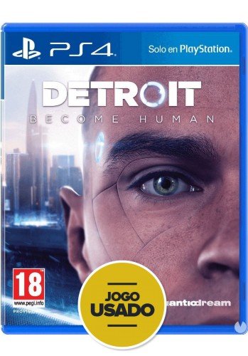 Detroit Become Human - PS4 (usado)