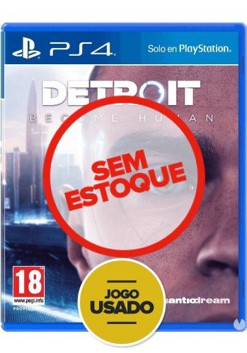 Detroit Become Human - PS4 (usado)